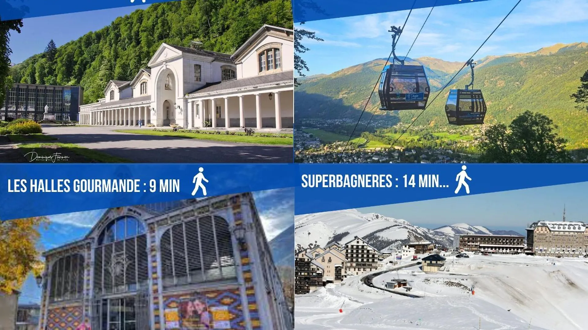 Le Perchoir, Avec Parking, Face Aux Thermes Bagnères-de-Luchon Διαμέρισμα